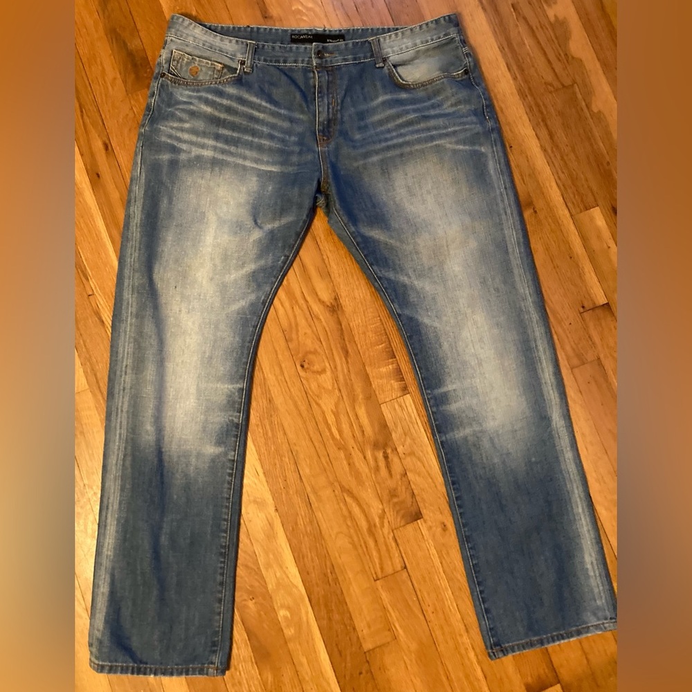Mens Rocawear Straight Fit Jeans